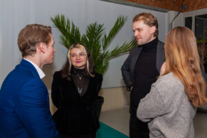 Some of our guests networking at our Grande Finale